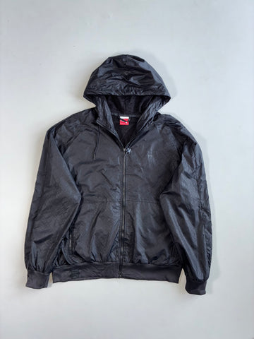 Puma Sport Lifestyle All-Over Logo Hooded Windbreaker (Xl)