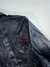 Vintage Mango Black Leather Biker Jacket Women’s (S)