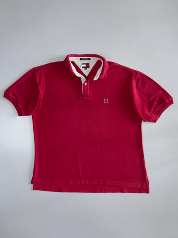 Tommy Hilfiger Crimson Crest Polo (2XL)