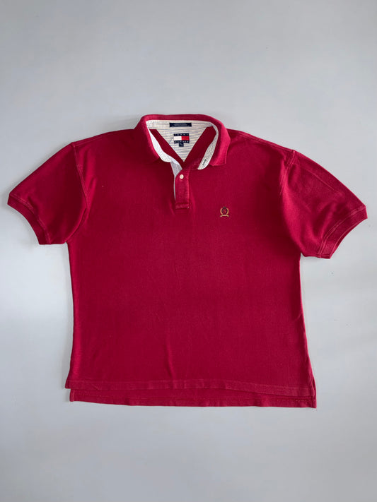 Tommy Hilfiger Crimson Crest Polo (2XL)