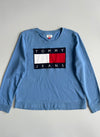 Tommy Jeans Flag Logo Crewneck Sweatshirt (M)