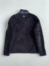 Timberland Black Sherpa Fleece Zip-Up Jacket (S/M)