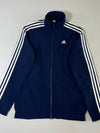 Adidas Performance Essentials Navy Track Jacket – White 3-Stripes  (M)