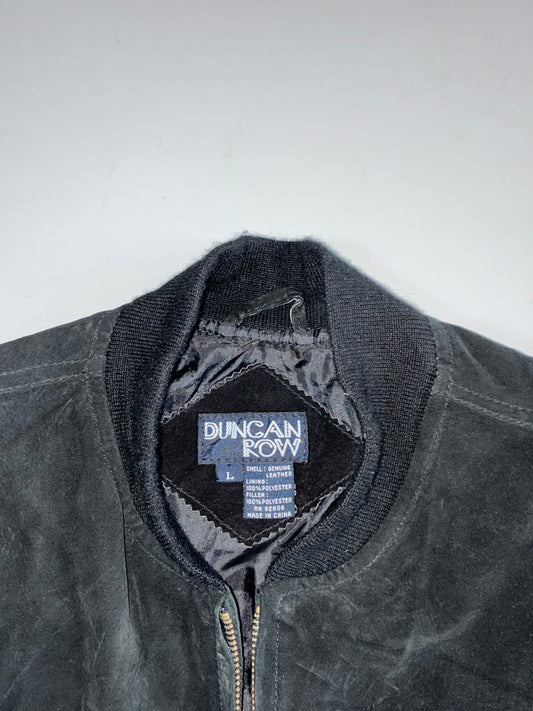 Duncan Row Premium Original Suede Leather Jacket (L)