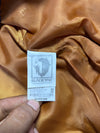 Black Yak Overland Travel Blue & Orange Plaid Hooded Windbreaker Jacket  (S/M)