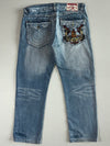True Religion “Billy” Embroidered Jeans (W:38|L:42)