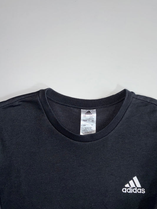 Adidas Small Logo Crewneck Sweatshirt – Black (XL)