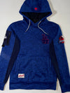 MLB Korea LA Dodgers Winter Caravan Knit Fleece Hoodie – Royal Blue  (S)