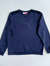 Puma Sport Lifestyle Navy Tonal Big Cat Logo Crewneck Sweatshirt(L)