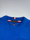 Tommy Hilfiger Royal Blue Pima Cotton Cashmere Crewneck Sweater (L)