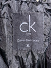 Calvin Klein Jeans CK One Padded Moto Jacket – Washed Black Women’s (XL)