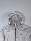 Adidas Grey & Purple Track Jacket Size (S)
