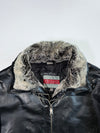 Excelled Premium Original Leather Jacket (DetechableFurr Coller)(XL)