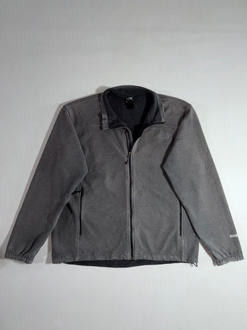 The North Face Windwall Fleece Full-Zip Jacket – Charcoal Grey (2XL)