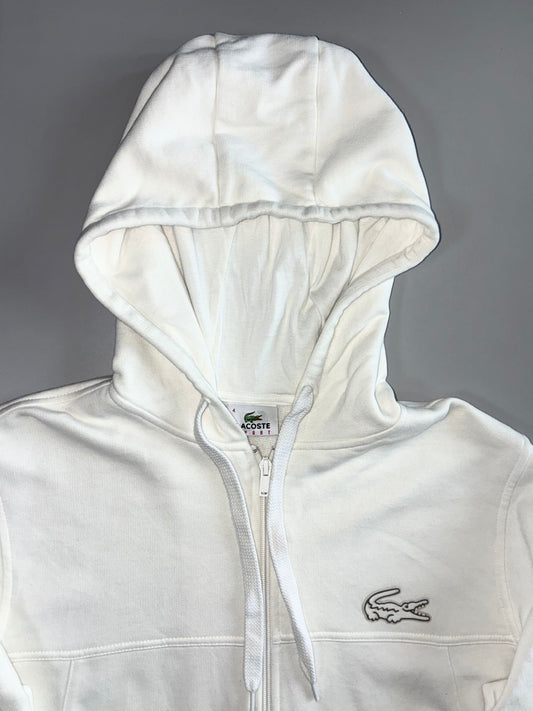 Lacoste Sport Tonal Crocodile Full-Zip Hoodie (L)