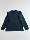 Burberry London Nova Check Shoulder Panel Long Sleeve T-Shirt (M)