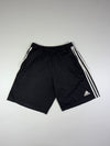 Adidas Black 3-Stripe Football Shorts (W:26)  (L:19)