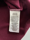 Polo Ralph Lauren Slim Fit Pony Logo Polo T-Shirt Maroon (M)