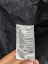 Adidas Black & Grey 3-Stripes Lightweight Hooded Windbreaker Jacket (M/L)