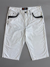 JIZO Japanese Graphic Denim Shorts (W:34) (L:27)