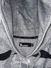 Playboy Zebra Print Pullover Hoodie – Grey/Black (M)