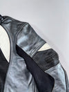 Vintage Frank Thomas Genuine Leather Fully Padded Moto Racing Jacket (L)