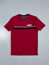 Jack & Jones Red Stripe Tee (S)