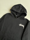 Stussy Black Stock Logo Hoodie – (XL)