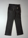 Carhartt Washed Black Relaxed Fit Carpenter Pants (W:30) (L:39)