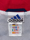 Adidas Lilla Edets IF Track Jacket – Navy/Red, Full Zip Windbreaker (M)