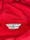 Fila Red Sleeve Spellout Pullover Hoodie (L)