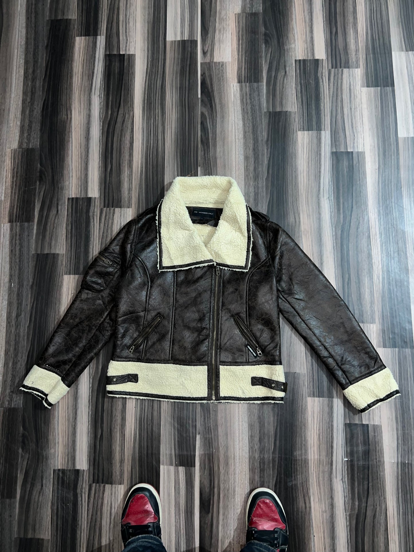 ZMembers Only Original Leather Jacket (SMALL)