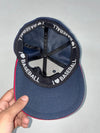 Navy Red “O” Logo Baseball Fitted Cap – Mesh Back, (57cm)