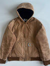 Carhartt Active Work In Progress Hooded Duck Canvas Jacket (L)