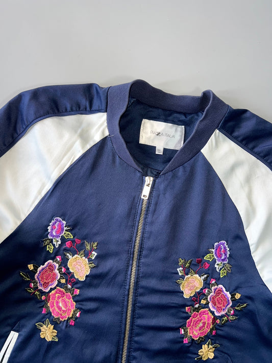 Vintage Sukajan Jacket Japan Yokosuka Fully Embroidered (S)