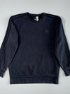 Adidas Essentials 3-Stripes Crewneck Sweatshirt – Black (M)