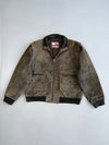 ZUltra Premium Original Pure Sued Leather Jacket (DETACHABLE ARMS) (XL)