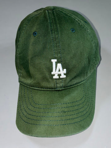MLB LA Dodgers Olive Green Cap (Adjustable)