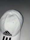 Adidas Essentials 3-Stripes Cap – White/Black, (Adjustable)