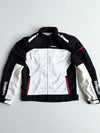 Yamaha Black & White Mesh Moto Racing Jacket (M)