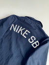 Nike SB Coach Jacket  Nike SB Snap Button & Zip up Coach Jacket Navy Blue (L)