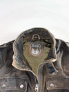 Spirit Motors Distressed Brown Riding Jacket Padded (L)