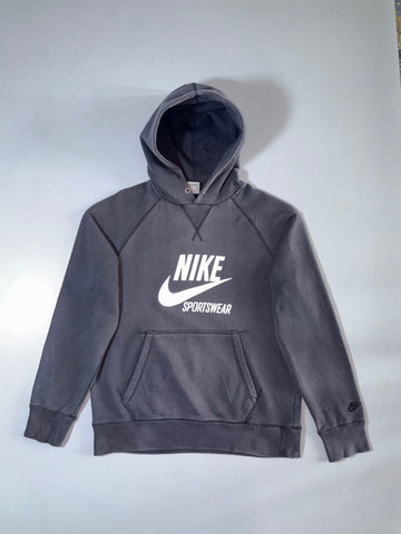 Nike Sportswear Faded Black Pullover Hoodie (L)