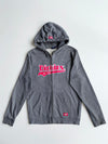 Dickies Sherpa-Lined Zip-Up Hoodie – Grey (M)
