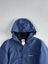 Carhartt Navy Pullover Anorak – Fleece Lined (L)