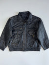 Premium Original Pure Heavy Leather Jacket with Detachable Arm (2XL)