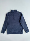 Blackyak | Navy Heather Quarter-Zip Fleece Pullover | (M)