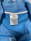 Adidas Sky Blue 3-Stripes Fleece Track Jacket – (S)