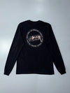 Stussy International Circle Logo Long Sleeve Tee  Black, (S/M)