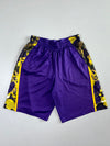 Nike Dri-Fit Purple Snake Print Shorts Elastic (W:28|L:20)